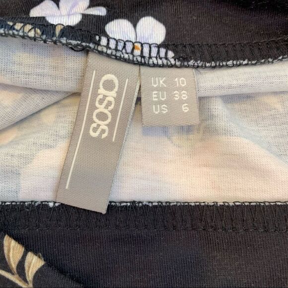 ASOS Floral Maternity Dress Size 6 - Picture 9 of 10